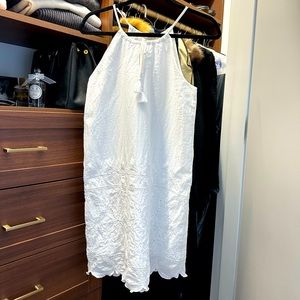 Vineyard Vines Summer Dress Cover Up Lace Embroidered